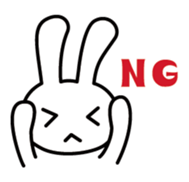 Message from white rabbit sticker #1578897