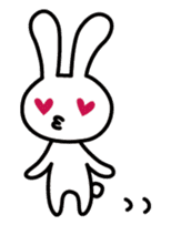 Message from white rabbit sticker #1578898