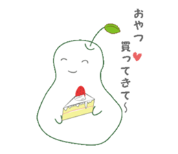 white la france sticker #1579082