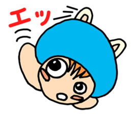 Beret Noko-chan sticker #1579137