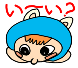 Beret Noko-chan sticker #1579138