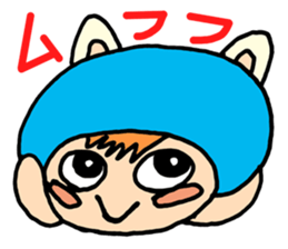 Beret Noko-chan sticker #1579139