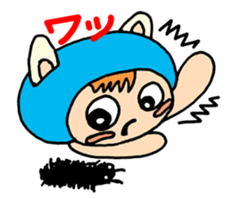 Beret Noko-chan sticker #1579144