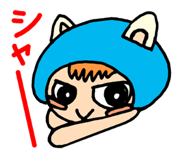 Beret Noko-chan sticker #1579154