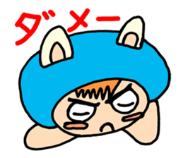 Beret Noko-chan sticker #1579161