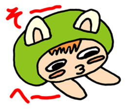 Beret Noko-chan sticker #1579166