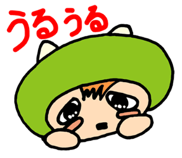 Beret Noko-chan sticker #1579167