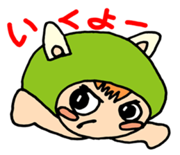 Beret Noko-chan sticker #1579169