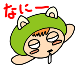 Beret Noko-chan sticker #1579170