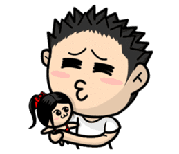 Brian & Bonnie (Puppy Love) sticker #1579227