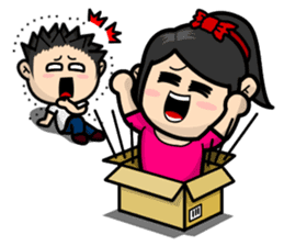 Brian & Bonnie (Puppy Love) sticker #1579228