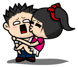 Brian & Bonnie (Puppy Love) sticker #1579231