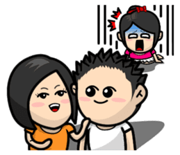 Brian & Bonnie (Puppy Love) sticker #1579245