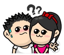 Brian & Bonnie (Puppy Love) sticker #1579253