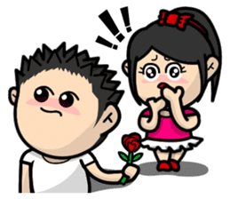 Brian & Bonnie (Puppy Love) sticker #1579254