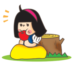 Once upon a time... sticker #1579640