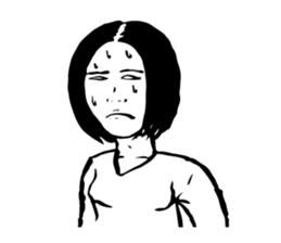 Yukiko you have lost the feeling sticker #1579826