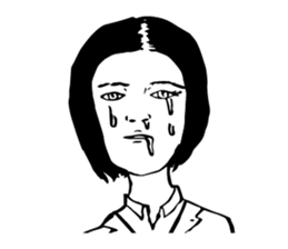 Yukiko you have lost the feeling sticker #1579831