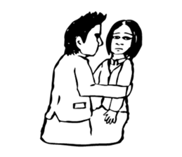 Yukiko you have lost the feeling sticker #1579845