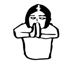 Yukiko you have lost the feeling sticker #1579854