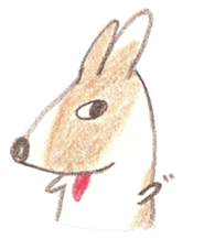 Toast, the lovely Corgi! sticker #1580339