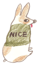 Toast, the lovely Corgi! sticker #1580363