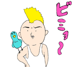 Protruding teeth sticker #1580992