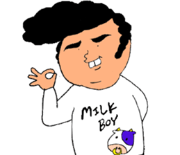 Protruding teeth sticker #1581012