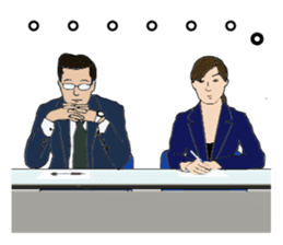 Stress interview sticker #1581105