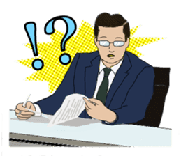 Stress interview sticker #1581107