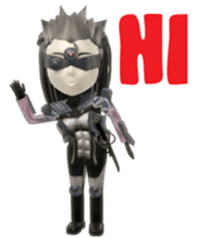 Infiltration!! Ninja of the future 3D sticker #1581179