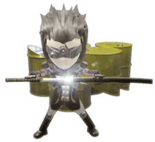 Infiltration!! Ninja of the future 3D sticker #1581204