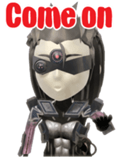 Infiltration!! Ninja of the future 3D sticker #1581211