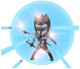 Infiltration!! Ninja of the future 3D sticker #1581215