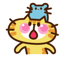 "KAWAII" one's pet cat sticker #1581456