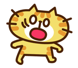"KAWAII" one's pet cat sticker #1581458