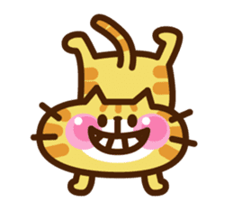 "KAWAII" one's pet cat sticker #1581460