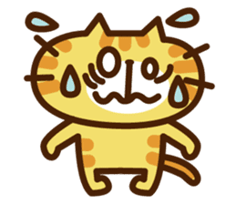 "KAWAII" one's pet cat sticker #1581461