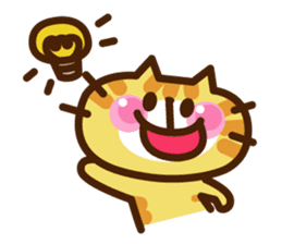 "KAWAII" one's pet cat sticker #1581464