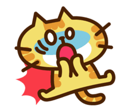 "KAWAII" one's pet cat sticker #1581466