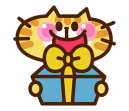 "KAWAII" one's pet cat sticker #1581474