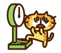 "KAWAII" one's pet cat sticker #1581486