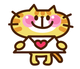 "KAWAII" one's pet cat sticker #1581494
