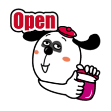 Droll Usapanda sticker #1581779