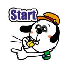 Droll Usapanda sticker #1581784