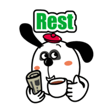 Droll Usapanda sticker #1581795