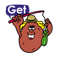 Liz and Peter 1 sticker #1581988