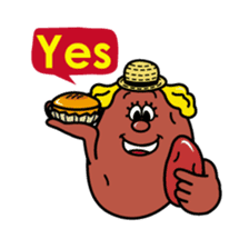 Liz and Peter 1 sticker #1581991