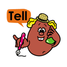 Liz and Peter 1 sticker #1582009