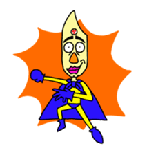 Super Hero Thai-Rice-Man sticker #1582489